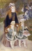 Pierre-Auguste Renoir Mother and children France oil painting artist